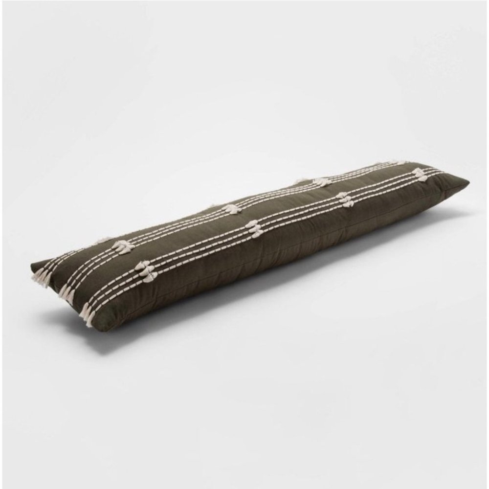 Project 62 Olive and Cream Accent Pillow